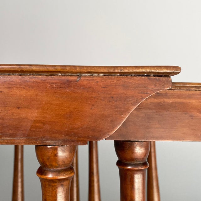 Italian Wooden Nesting Coffee Tables, Late 1800s, Set of 4 For Sale - Image 9 of 18