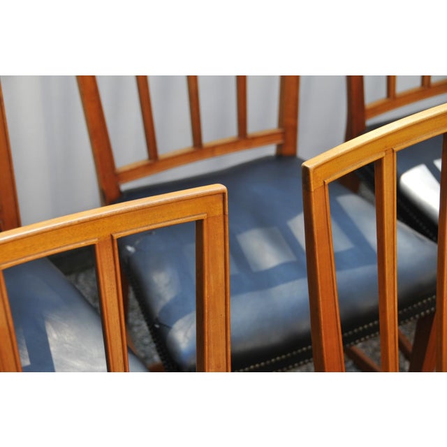 Modernist Model 620 Chairs in Walnut by Josef Frank for Svenskt Tenn, 1940s, Set of 10 For Sale - Image 6 of 18