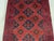 Navy Blue Red & Navy Blue Geometric Tribal Wool Runner Rug, 2'7" X 12'6" For Sale - Image 8 of 13