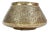Antique Islamic Mamluk Revival Engraved Brass Calligraphic Bowl, 19th Century For Sale