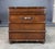 Late 20th Century British Colonial Faux Luggage Campaign-Style Kneehole Desk For Sale - Image 5 of 8