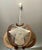 Scandinavian Cotton and Wood Pendant Light with Taut Wires, 1960 For Sale - Image 9 of 11