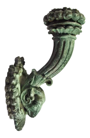Bronze Torch Sconce