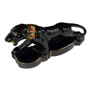Mid 20th Century Black Panther Planter
