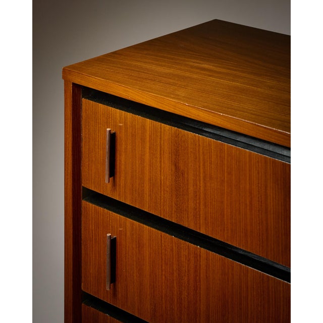 1960s Period Mid-Century Modern Chest, Vintage French, 1960s For Sale - Image 5 of 9