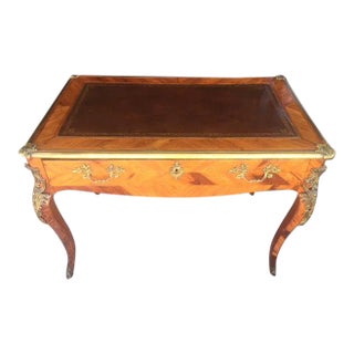 Early 19th Century French Bronze Mounted Single Drawer Writing Table For Sale
