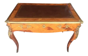 Early 19th Century French Bronze Mounted Single Drawer Writing Table