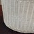 Mid 20th Century Mid-20th Century White Wicker Wastepaper Basket For Sale - Image 5 of 13