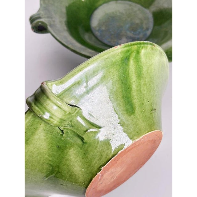 Ceramic Glazed Ceramic Bowls, France, 1960s, Set of 2 For Sale - Image 7 of 14