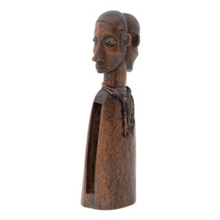 African Yaka Double-Headed Slit Drum For Sale
