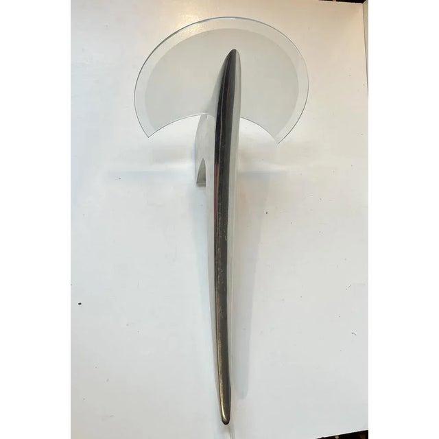 Silver Taller Uno Alien Wall Lamp by Joan Auge, 1990s For Sale - Image 8 of 8