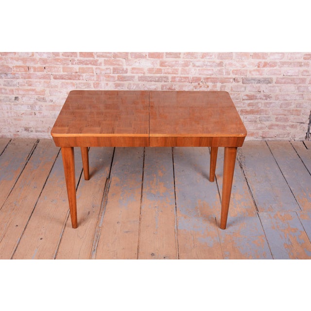 Art Deco Dining Table by Jindřich Halabala for UP Závody, Czech, 1940s For Sale - Image 10 of 18