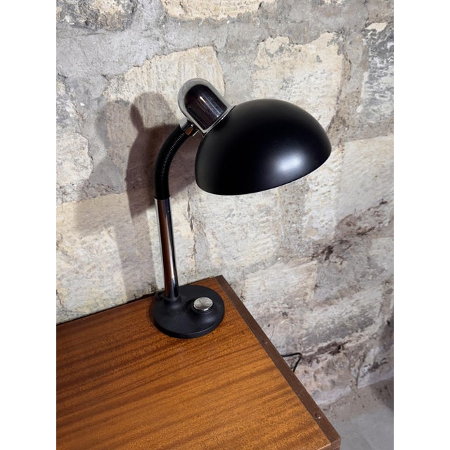 Metal Desk Lamp by Egon Hillebrand for Hillebrand Lighting For Sale - Image 7 of 8