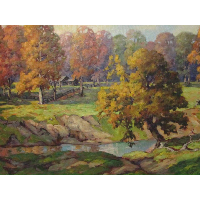 Landscape Painting by George Jensen For Sale - Image 16 of 18