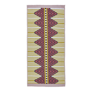Schumacher x A Rum Fellow Mixco Hand Woven Brocade In Dewberry