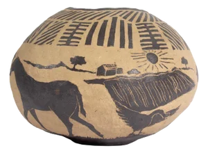 Marilyn Andrews 1976 Signed Studio Pottery Vessel