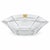 Baccarat - "Ginkgo" Crystal Glass/Vide-poche - Thomas Bastide - France, late 20th century. Decorative glass or vide-poche...