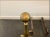 Vintage Cannonball Brass Andirons—a Pair For Sale - Image 4 of 6