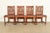 Stickley Brothers Antique Mission Oak and Cane Arts & Crafts Dining Chairs, Set of Four For Sale - Image 14 of 14