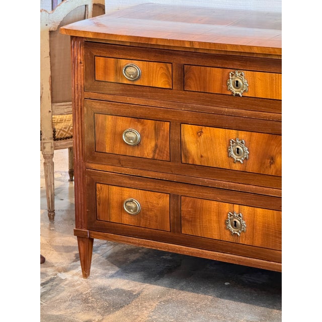 Late 18th Century Late 18th Century Directoire Inlaid Commode For Sale - Image 5 of 12
