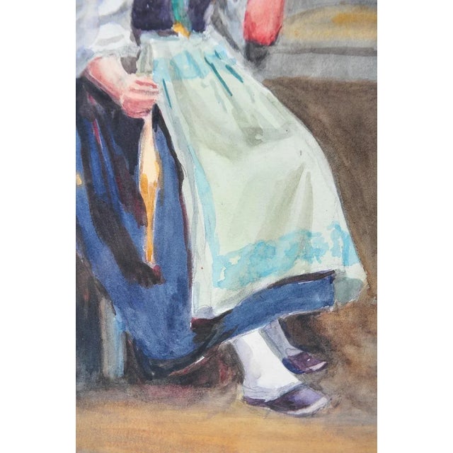 19th Century Sketch of a Woman For Sale - Image 4 of 8
