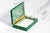 Amazing Antique Malachite Box 800 Silver Mounted Jewelry Casket White Onyx Interior European Luxury Desk Box With Provenance Home Decor For Sale In New York - Image 6 of 17