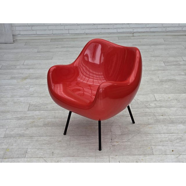 RM58 Socialist Realism with Fiberglass by Roman Modzelewski, 1960s For Sale - Image 15 of 17