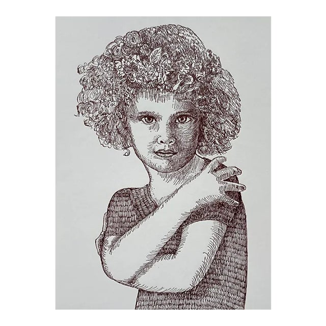 1970s Contemporary Realist Portrait For Sale