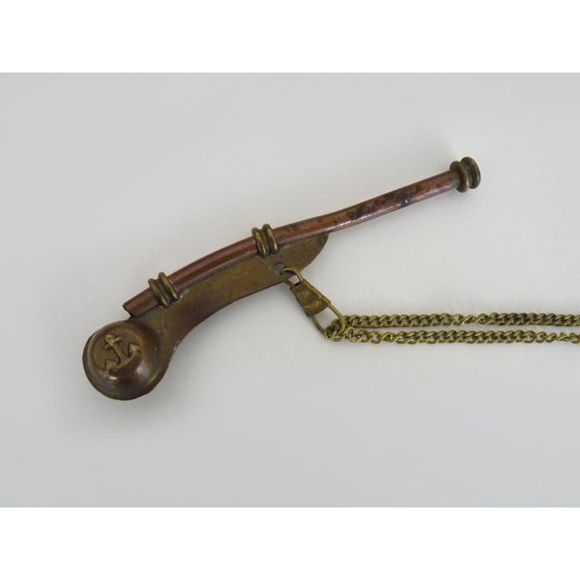 Mid-Century Modern Long Semaphorical with Bosco Whistle, 1950s For Sale - Image 3 of 11