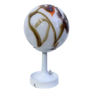 Space Age Spherical Table Lamp, 1970s For Sale
