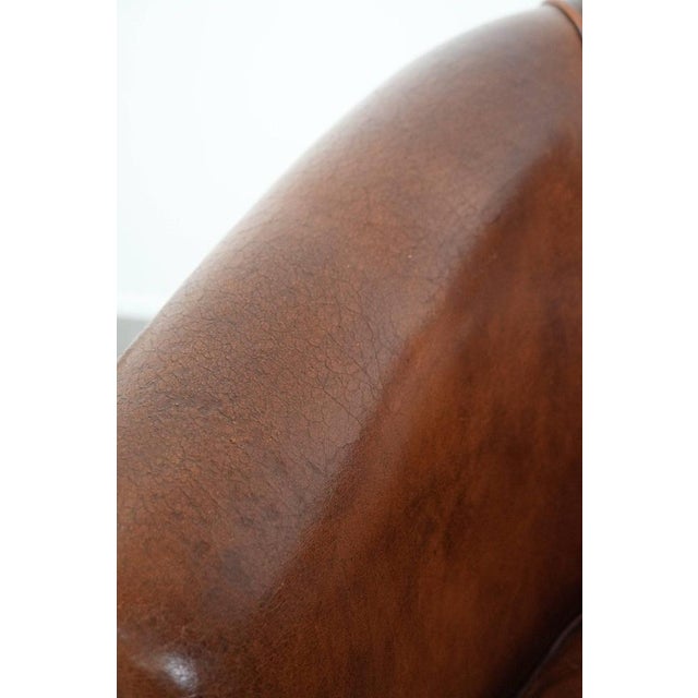 Vintage Sheepskin Club Armchairs, Set of 2 For Sale - Image 15 of 17