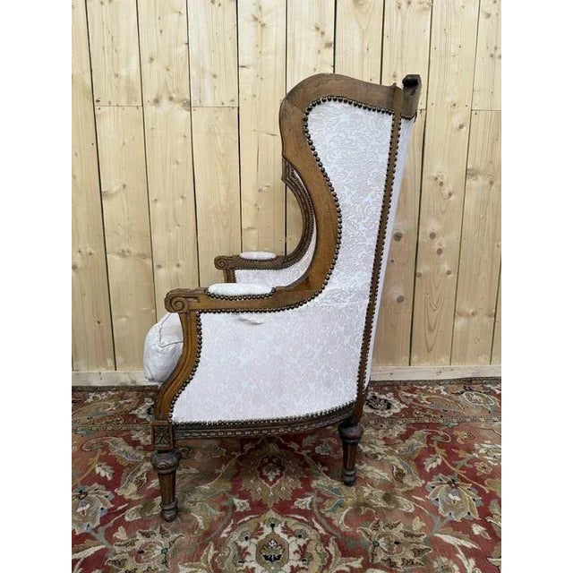 Napoleon III Armchair in Wood For Sale - Image 4 of 7