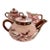 Vintage Copper Lustreware Tea Set Made in England For Sale