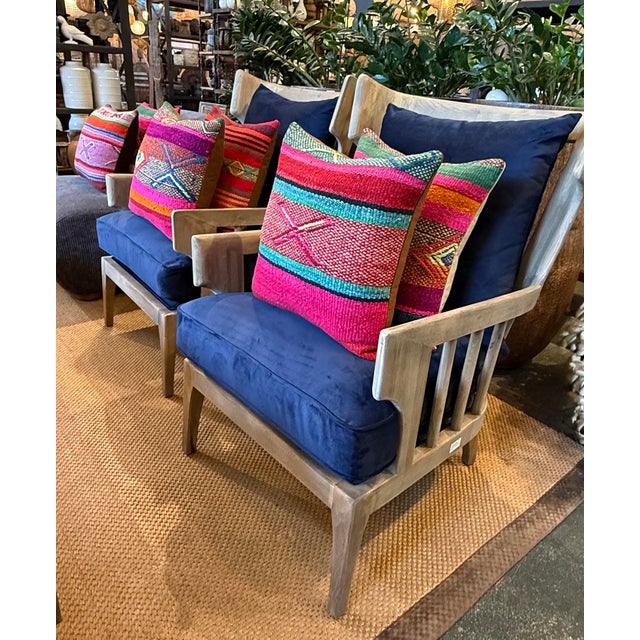 Cusco Peruvian Frazada Pillow For Sale In Los Angeles - Image 6 of 6