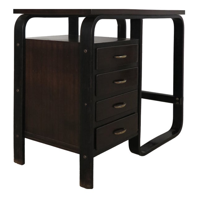 Small Writing Desk by Giuseppe Pagano for Gino Maggioni, Italy, 1940s For Sale