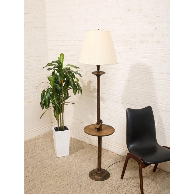 Early 20th Century Early 20th Century Early American Lighting Floor Lamp For Sale - Image 5 of 5