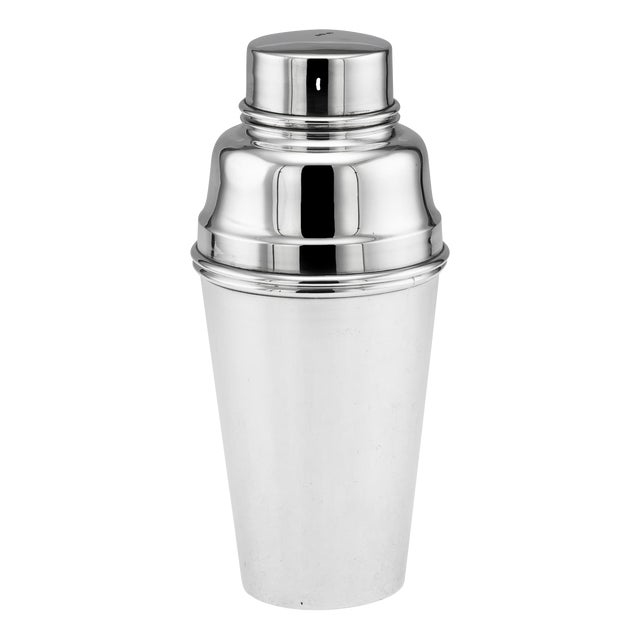 English Art Deco Silver Cocktail Shaker from Sheffield, 1936 For Sale