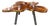 Live Edge Wood Dining Table With Resin Top, Organic Free-Form Design For Sale