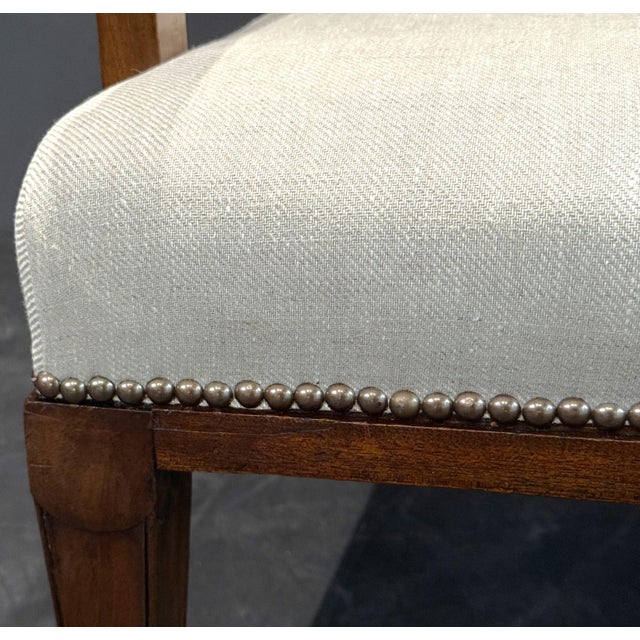 English Vernacular Reading Chair or Armchair of Mahogany From the Georgian Era For Sale - Image 11 of 13