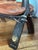 Mid-Century Modern Mid-Century Egyptian Tooled Leather & Hardwood Camel Saddle Footstool For Sale - Image 3 of 9