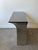 1980s Sally Sirkin Lewis Style Steel & Granite Console Table For Sale - Image 13 of 14