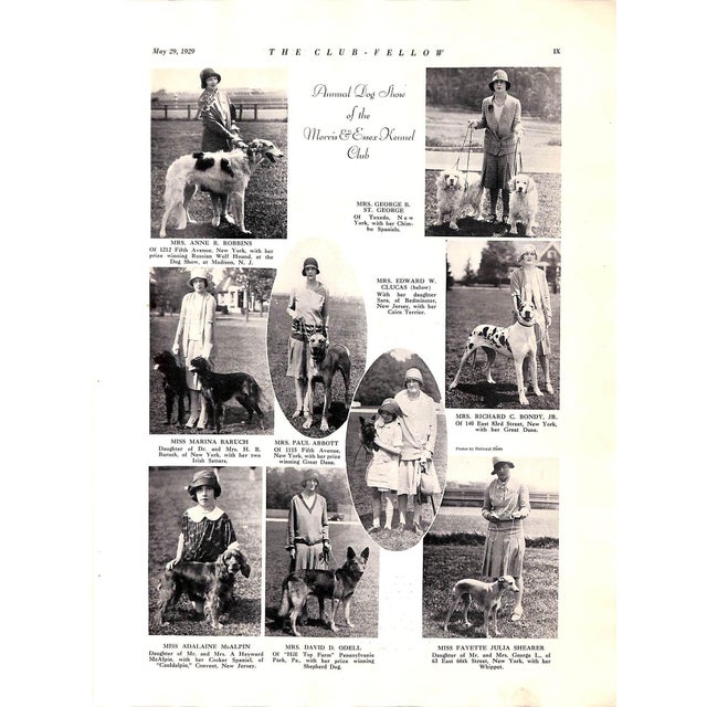 The Club-Fellow May 29, 1929 For Sale In New York - Image 6 of 11