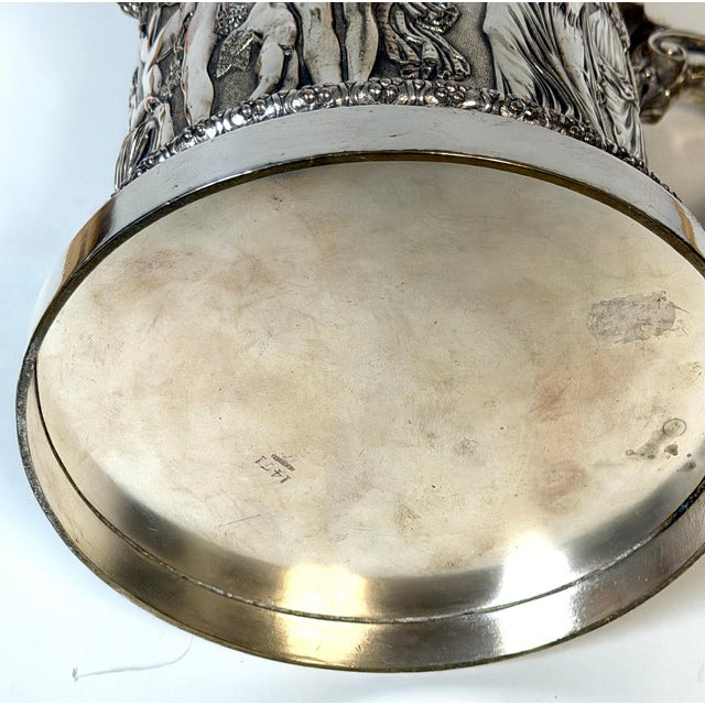 English Silver-Plated Classical Claret Jug by JG & Sons (James Dixon & Sons) For Sale - Image 12 of 18