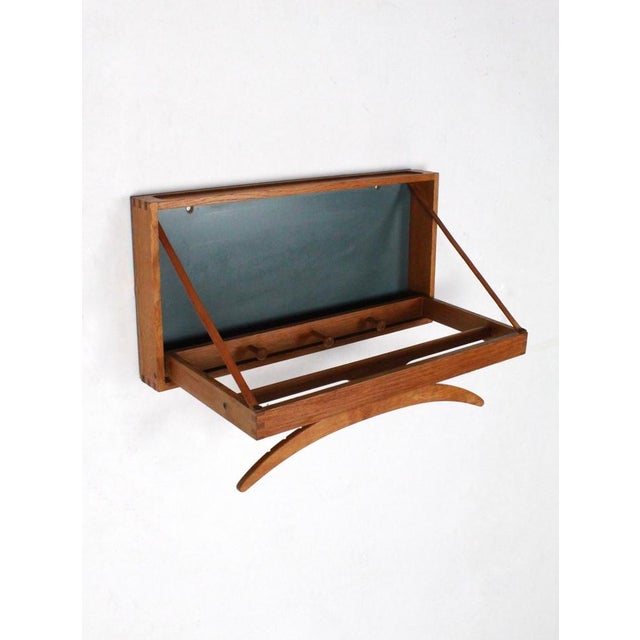 Folding Coat Hanger by Adam Hoff & Poul Østergaard for Virum Møbelsnedkeri, 1960s For Sale - Image 6 of 8