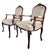 Drexel Heritage Drexel Heritage Louis XV Style Bergere Armchairs French Rococo Pair 41" For Sale - Image 4 of 16