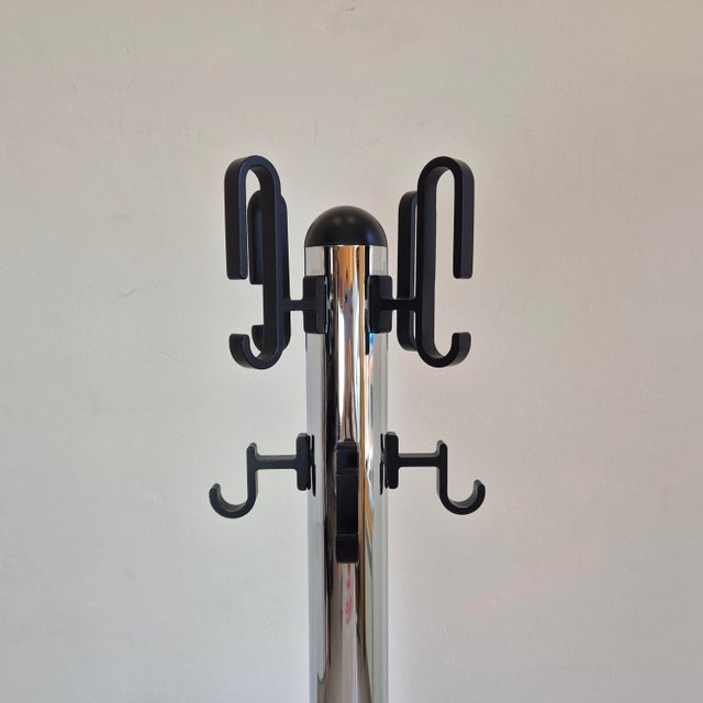 Mid-Century Modern Freestanding Coat Rack from Rosconi, Italy, 1970s For Sale - Image 3 of 8