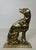 Pair of bronze andirons depicting dogs French works from the Art Deco period For Sale - Image 4 of 12
