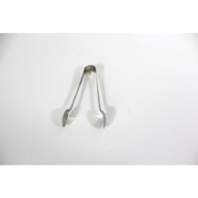 Vintage Silver Sugar or Ice Tongs Bar Cart Styling For Sale - Image 6 of 10