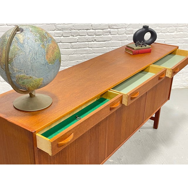 Teak Mid Century Modern Credenza by Ulferts, Made in Sweden, C. 1960's For Sale - Image 12 of 14