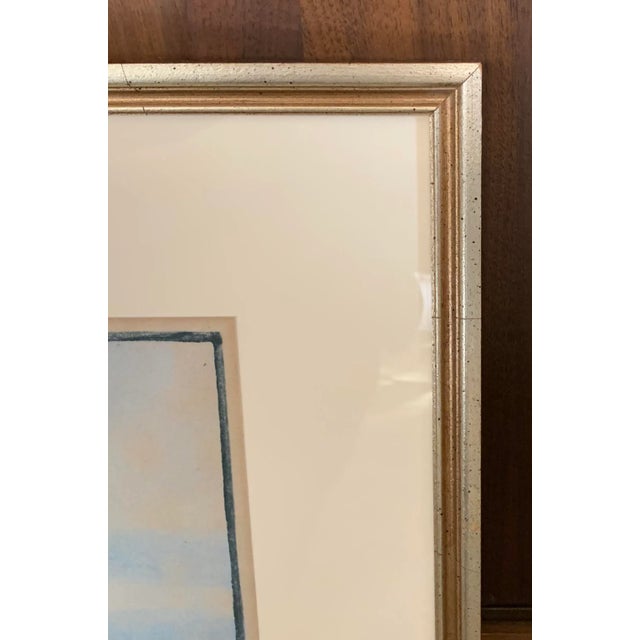 Vintage Signed and Numbered Handmade Italian Color Print of Lake Sarda For Sale In Wichita - Image 6 of 11